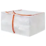 IKEA PÄRKLA (ИКЕА ПЭРКЛА) — Контейнер для одежды/белья, белый 55x49x30 см — фото 1