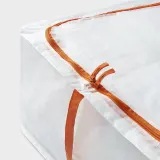 IKEA PÄRKLA (ИКЕА ПЭРКЛА) — Контейнер для одежды/белья, белый 55x49x30 см — фото 2