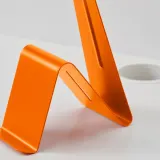 IKEA MÖJLIGHET (ИКЕА МЁЙЛИГХЕТ) — Стойка для наушников и планшета, оранжевая — фото 3