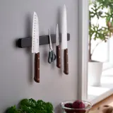 IKEA VARDAGEN (ИКЕА ВАРДАГЕН) — Набор ножей, 3 шт., нержавеющая сталь/орех — фото 3