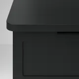 IKEA GRÅFJÄLLET (ИКЕА ГРОФЙЭЛЛЕТ) — Прикроватная тумба настенная, антрацит, 42x29x31 см — фото 4