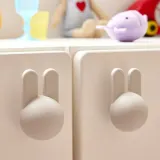 IKEA GREJSIMOJS (ИКЕА ГРЕЙСИМОЙС) — Ручка-кнопка, светло-серая/кролик, 38 мм — фото 4