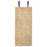 IKEA SANDLÖPARE (ИКЕА САНДЛЁПАРЕ) — Коврик стёганый, тёмно-синий/гепард саванна, 60x140 см — фото 2