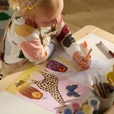 IKEA SANDLÖPARE (ИКЕА САНДЛЁПАРЕ) — Тетрадь с заданиями, саванна — фото 2