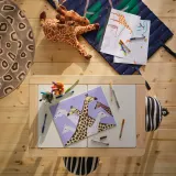 IKEA SANDLÖPARE (ИКЕА САНДЛЁПАРЕ) — Тетрадь с заданиями, саванна — фото 3