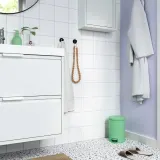 IKEA GANSJÖN (ИКЕА ГАНШЁН) — Мусорное ведро, светло-зелёное 3 л — фото 3