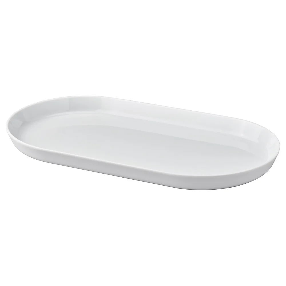 IKEA 365+ (ИКЕА 365+) — Блюдо, белое 36x20 см