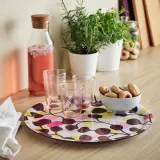 IKEA VÄDERFISK (ИКЕА ВЭДЕРФИСК) — Поднос, разноцветный 38 см — фото 3