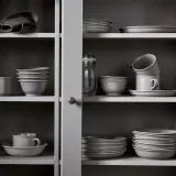 IKEA DAGGASTER (ИКЕА ДАГГАСТЕР) — Кружка, в горошек/серая 40 cl — фото 6