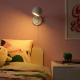 IKEA KORVSNÖRE (ИКЕА КОРВСНЁРЕ) — Лампа настенная LED, диммируемая/белый — фото 2