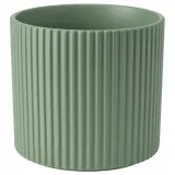 IKEA DAKSJUS (ИКЕА ДАКСЙУС) — Кашпо, светло-зелёный 15 см — фото 1