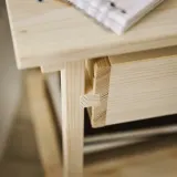 IKEA KRONÖREN (ИКЕА КРОНЁРЕН) — Тумба прикроватная, сосна 39x32x55 см — фото 5