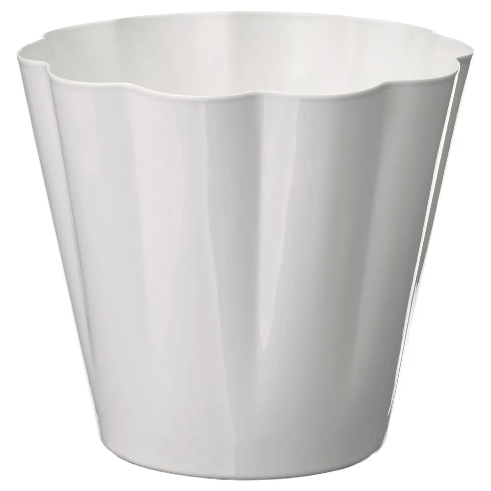 IKEA KVASTSPIREA (ИКЕА КВАСТСПИРЕА) — Кашпо, для дома/улицы/кремовый 9 см