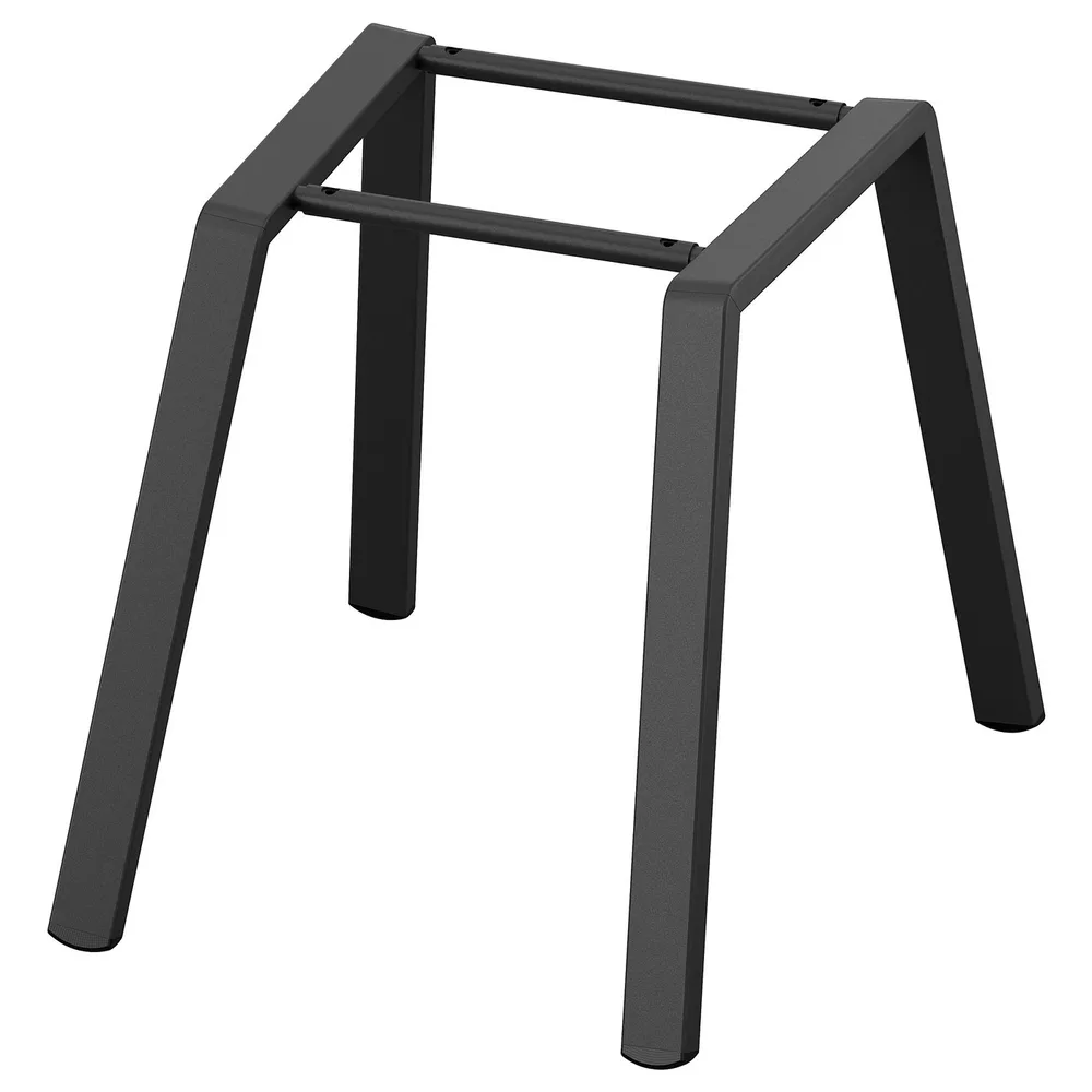 IKEA SKÅLSTA (ИКЕА СКОЛСТА) — Каркас стула, профилированный металл/черно-серый