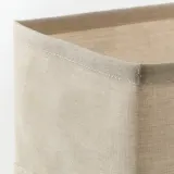 IKEA PURRPINGLA (ИКЕА ПУРРПИНГЛА) — Коробка, 3 шт., ткань/бежевый 20х38х12 см — фото 7