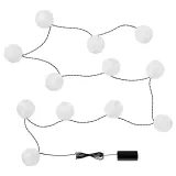 IKEA SOLVINDEN (ИКЕА СОЛВИНДЕН) — Гирлянда LED, 12 лампочек, на батарейках белый — фото 2