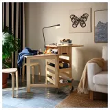 IKEA GRÖNMES (ИКЕА ГРЁНМЕС) — Картина, бабочка 56x56 см — фото 5