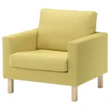 IKEA SALTSJÖBADEN (ИКЕА САЛТШЁБАДЕН) — Чехол для кресла, Фридтуна жёлтый — фото 2