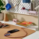 IKEA LILLHULT (ИКЕА ЛИЛЛХУЛТ) — USB-A на lightning, тёмный красно-коричневый 1.5 м — фото 4