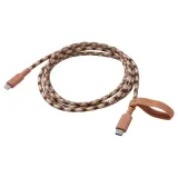 IKEA LILLHULT (ИКЕА ЛИЛЛХУЛТ) — USB-C на lightning, розовый/бежевый 1.5 м — фото 1