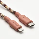 IKEA LILLHULT (ИКЕА ЛИЛЛХУЛТ) — USB-C на lightning, розовый/бежевый 1.5 м — фото 2