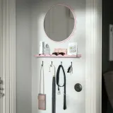 IKEA DAGGKAPRIFOL (ИКЕА ДАГГКАПРИФОЛ) — Полка для фотографий, светло-розовый 49 см — фото 3