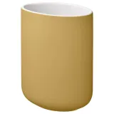IKEA EKOLN (ИКЕА ЕКОЛН) — Стакан для зубных щёток, тёмно-жёлтый — фото 1
