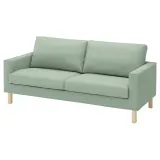 IKEA SALTSJÖBADEN (ИКЕА САЛТШЁБАДЕН) — Чехол для 3-местного дивана, Гуннаред светло-зелёный — фото 2