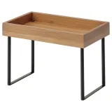IKEA NÅLBLECKA (ИКЕА НОЛБЛЕКА) — Органайзер для кухонной столешницы, металл/бамбук 23x13x15 см — фото 1