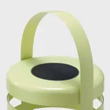 IKEA SOLVINDEN (ИКЕА СОЛВИНДЕН) — Декоративная настольная лампа LED, на солнечной батарее полоски/для улицы светло-зелёный — фото 5