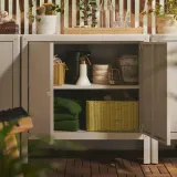IKEA DJURTRÄNARE (ИКЕА ДЙУРТРЭНАРЕ) — Корзина, светло-жёлтый 25х35х19 см — фото 2