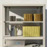 IKEA DJURTRÄNARE (ИКЕА ДЙУРТРЭНАРЕ) — Корзина, светло-жёлтый 25х35х19 см — фото 4