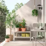 IKEA DJURTRÄNARE (ИКЕА ДЙУРТРЭНАРЕ) — Корзина, светло-жёлтый 25х35х19 см — фото 5