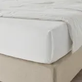 IKEA DVALA (ИКЕА ДВАЛА) — Простыня, белый 240х260 см — фото 4