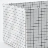 IKEA STUK (ИКЕА СТУК) — Коробка с отделениями, белый/чёрный 17х32х10 см — фото 8