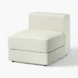IKEA JÄTTEBO (ИКЕА ЙЭТТЕБО) — Чехол на 1-местный модуль с отделением для хранения, Аксвалль кремовый — фото 2