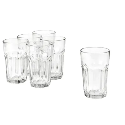 IKEA POKAL (ИКЕА ПОКАЛ) — Стакан, прозрачное стекло 35 кл