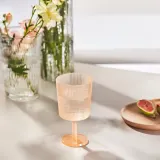 IKEA KALLSINNIG (ИКЕА КАЛЛСИННИГ) — Бокал для вина, пластик/оранжевый 32 кл — фото 3