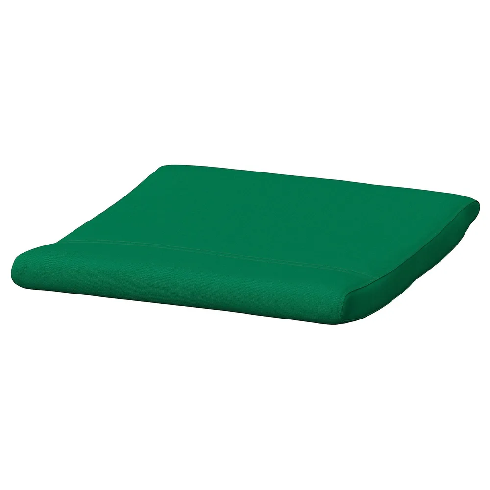 IKEA POÄNG (ИКЕА ПОЭНГ) — Подушка для подставки для ног, Виссле глубокий зелёный