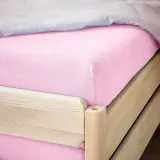 IKEA VÅRVIAL (ИКЕА ВОРВИАЛ) — Простыня на резинке для кушетки, розовый 80x200 см — фото 4