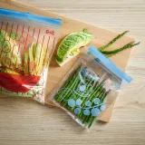 IKEA ISTAD (ИКЕА ИСТАД) — Пакеты с застёжкой, сине-красный узор 1.0/2.0 л — фото 2