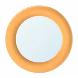 IKEA HUMLESJÖN (ИКЕА ХУМЛЕШЁН) — Зеркало на присоске, оранжевый — фото 1