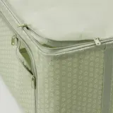 IKEA HEMMAFIXARE (ИКЕА ХЕММАФИКСАРЕ) — Контейнер для одежды/белья, цветочный/бледный серо-зелёный 34x51x28 см — фото 6