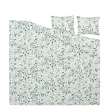 IKEA MATTOXBÄR (ИКЕА МАТТОКСБЭР) — Пододеяльник и 2 наволочки, бледно-голубой/цветочный узор 200x200/50x60 см — фото 5