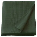 IKEA INDIRA (ИКЕА ИНДИРА) — Покрывало, серо-зелёный 150x250 см — фото 1