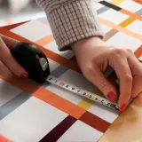 IKEA STRANDKÄMPAR (ИКЕА СТРАНДКЭМПАР) — Ткань отрезная, разноцветный в клетку 150x300 см — фото 3