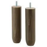 IKEA BANKHULT (ИКЕА БАНКХУЛТ) — Ножка, дерево/коричневый 17 см — фото 1