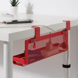 IKEA FÖRSÄSONG (ИКЕА ФЁРСЭСОНГ) — Полка для кабелей, красный 38 см — фото 2