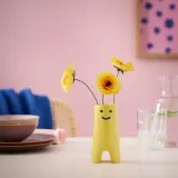 IKEA FRÖVÄXT (ИКЕА ФРЁВЭКСТ) — Ваза, жёлтый 14 см — фото 3