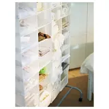 IKEA SKUBB (ИКЕА СКУББ) — Стеллаж с 9 отделениями, белый 22x34x120 см — фото 3